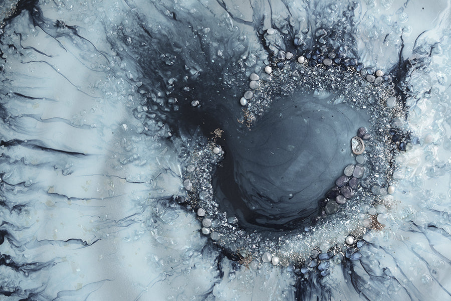 Contemporary art. Grey Reef. Beyond Grey. Art Print. Antuanelle 6 Neutral Reef Artwork.Limited Edition Print