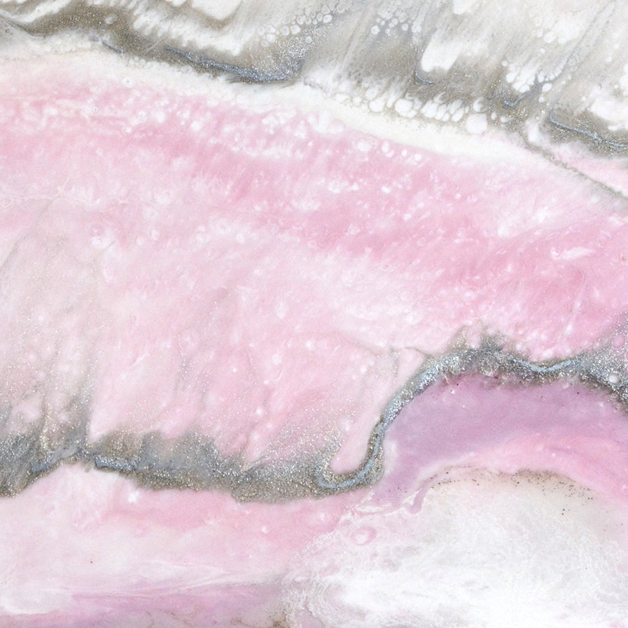 Abstract wave. Pastel Pink Ocean. Blush Sands 3. Art Print. Antuanelle 5 Waves Limited Edition Print