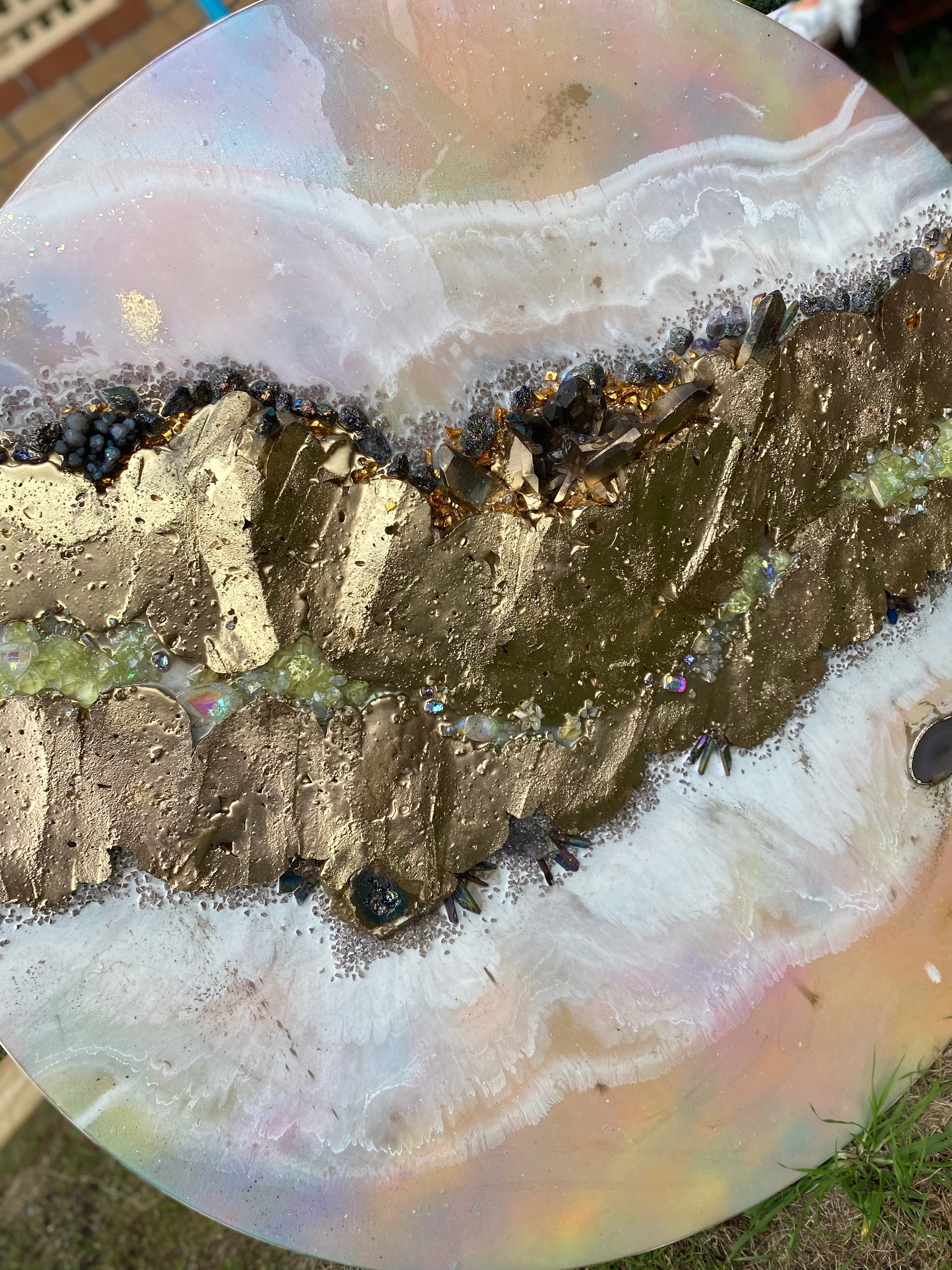 Golden Coast Strip - Two Oceans with  Quartz Round 110cm