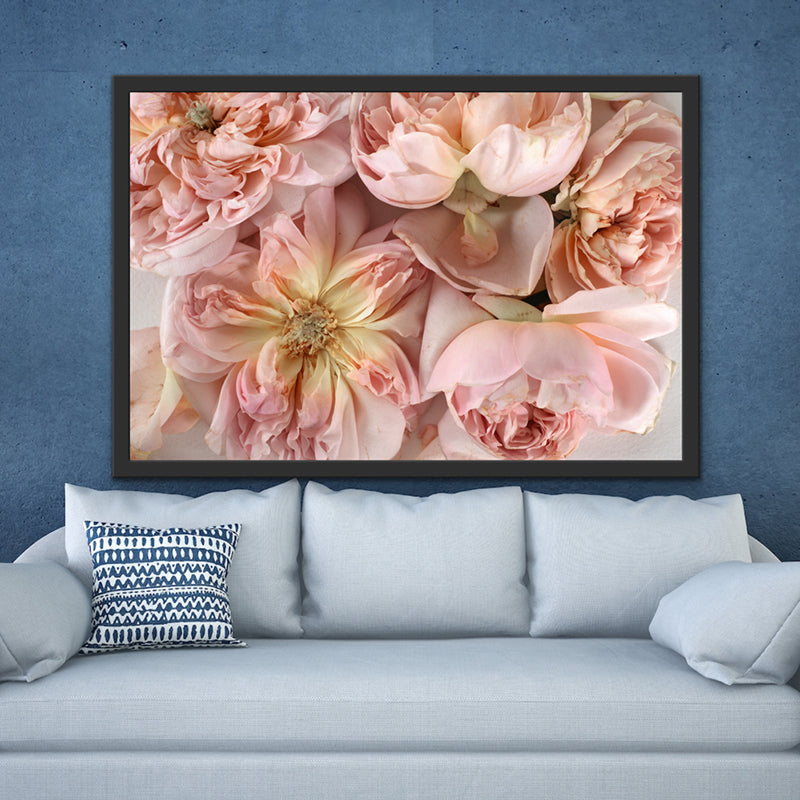 Abstract Floral. Soft Pink. Flower Power Macro. Art Print. Antuanelle 1 Pink Floral Artwork. Limited Edition Print