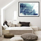 Abstract Seascape. Dreaming Neutral Boho. Art Print. Antuanelle 2 Boho Limited Edition Print