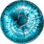 Teal abstract Seascape Abstract. Ocean Porthole. Beyond. Antuanelle 1 Abstract Seascape. Original Artwork