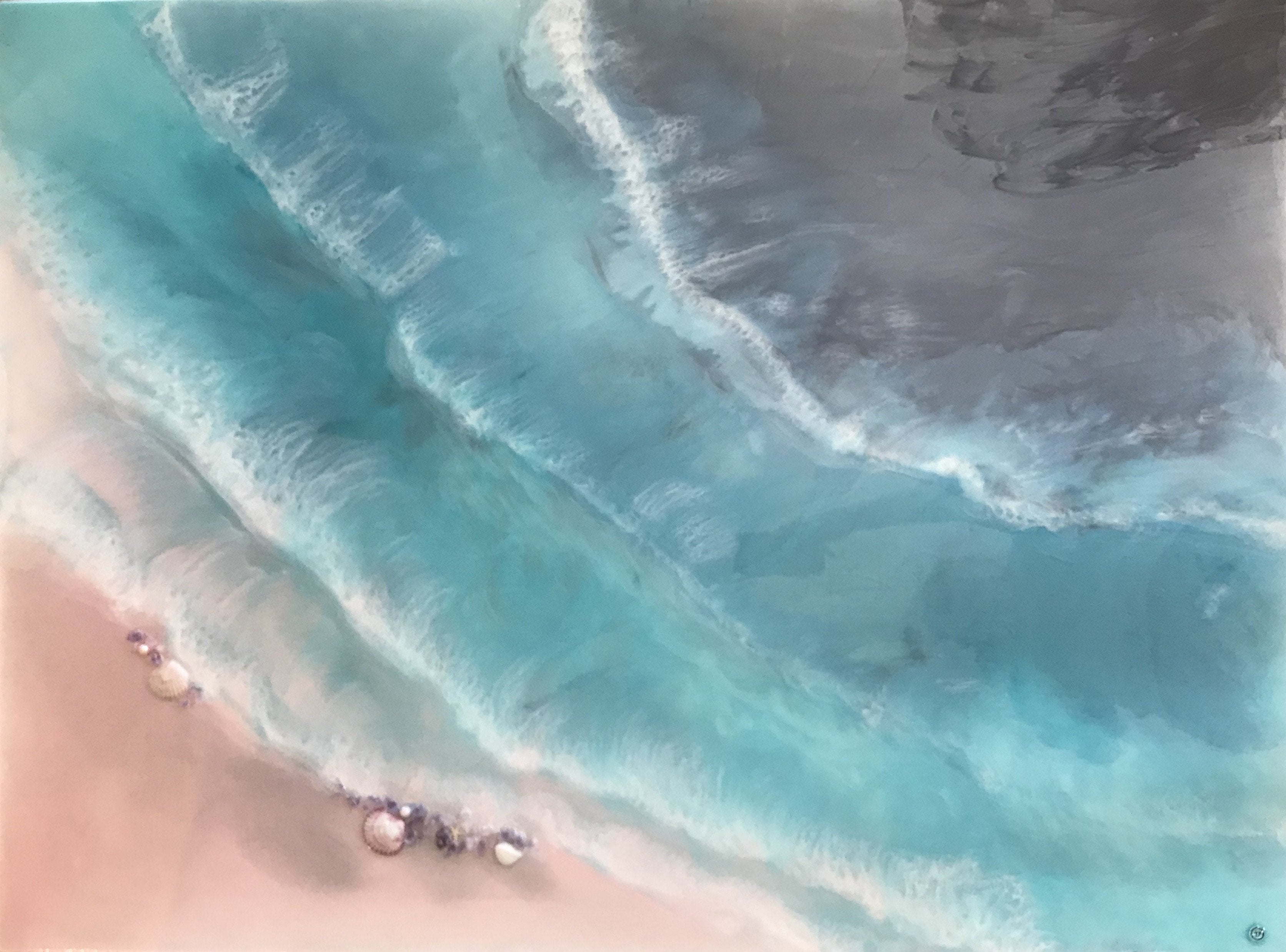 2 Coogee Coastal. Amethyst. Limited Edition Print