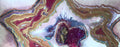 - Starbright 1 Pink and Gold Geode Art Abstract Crystal Artwork