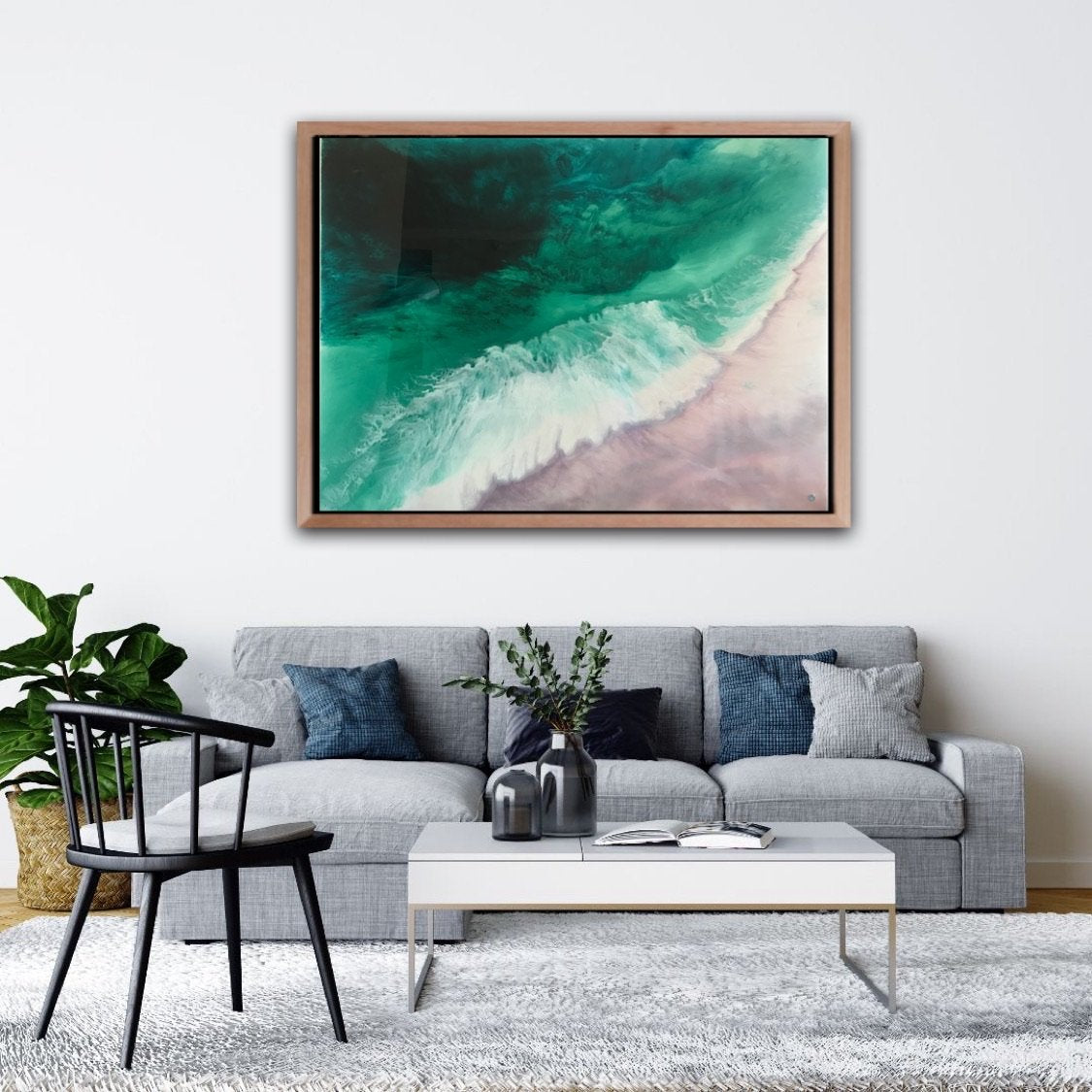 7 Bronte. Abstract Seascape. Limited Edition Print