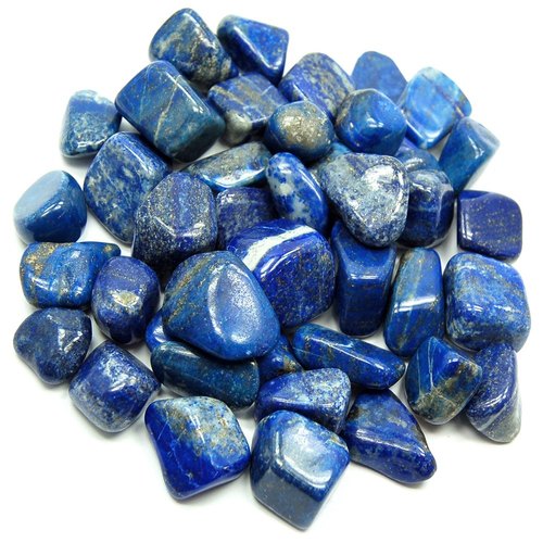 Lapis Lazuli Blue Gold crytal with blue lapis lazuli, glass and clear quartz