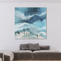 Abstract Ocean. Aqua & Grey.Whitsunday Neutral 2. Art Print.Antuanelle 4 Whitsundays Seascape. Limited Edition Print