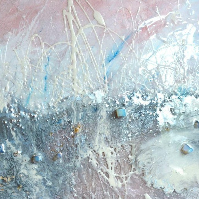 Pink Blush. Abstract Artwork. Angelic Dreams. Antuanelle 4 Original COMMISSION - Custom Artwork